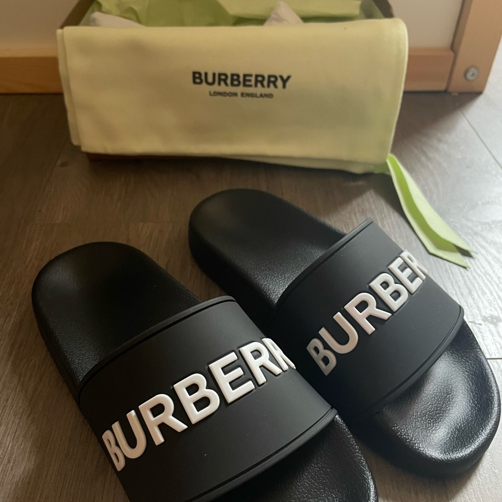Authentic Burberry Pool Slides